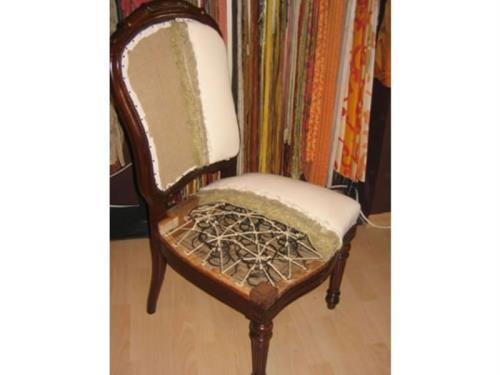 Garnissage de chaise